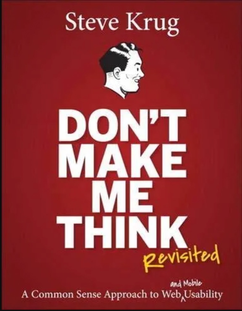 I love books like don't make me think